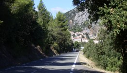 Straße in Südfrankreich